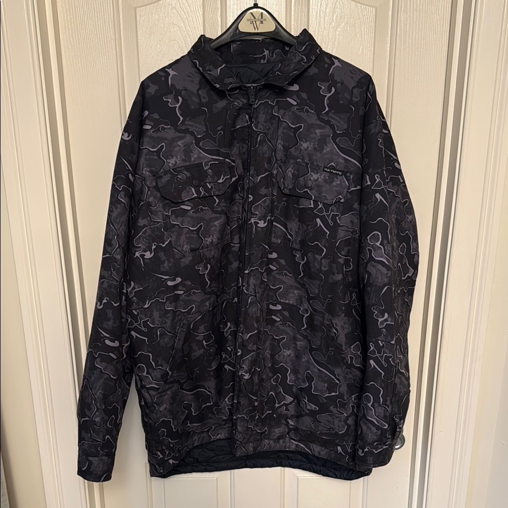 Men's Black Camo Jacket